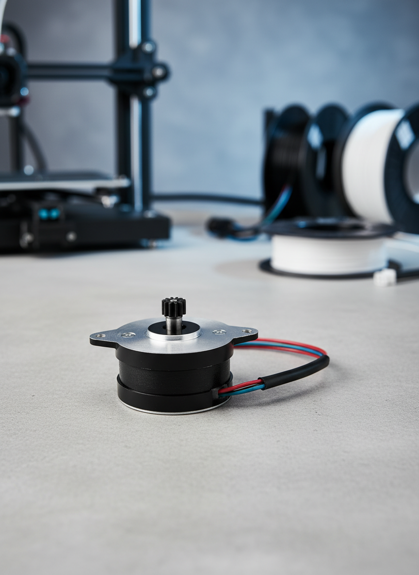 Миниатюра Шаговый двигатель для экструдера K1, K1MAX (36HSY4409) 1