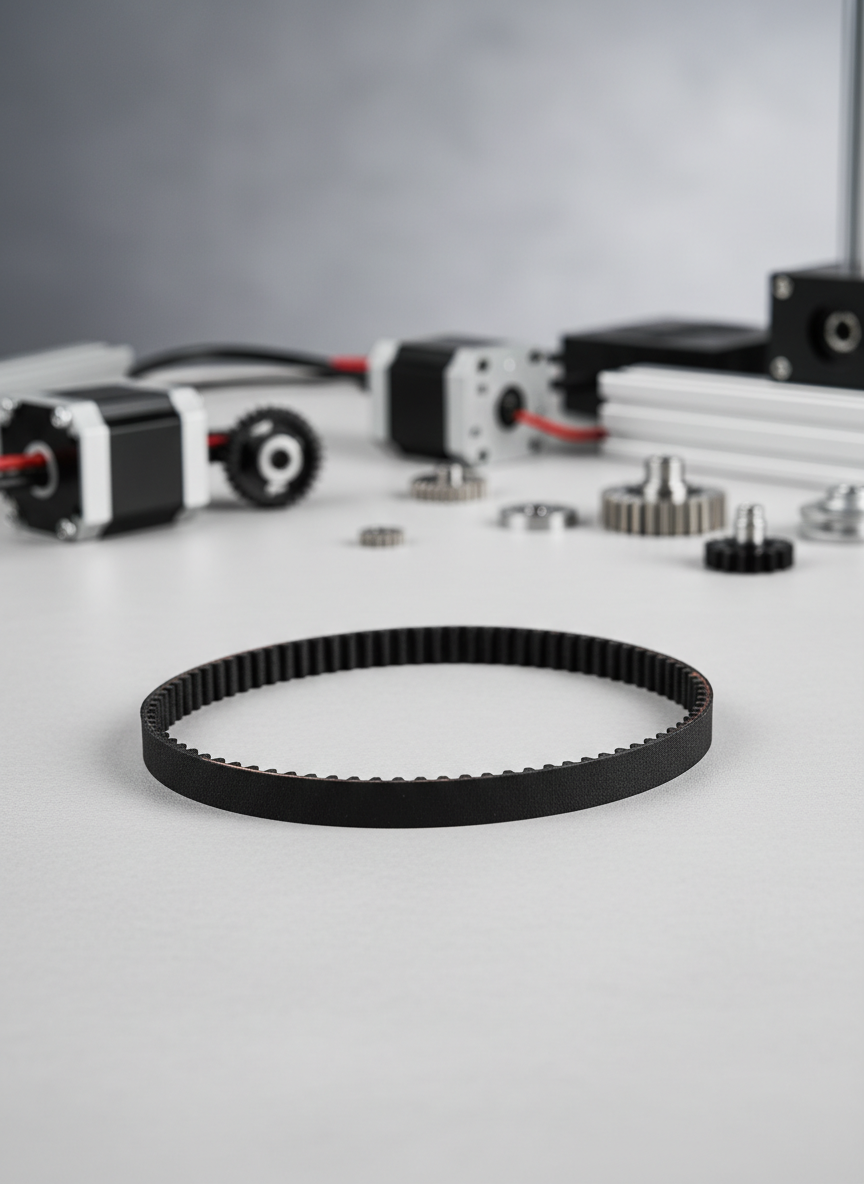 Миниатюра Зубчатый ремень GT2 6 мм, 110 мм , замкнутый, Powge 1