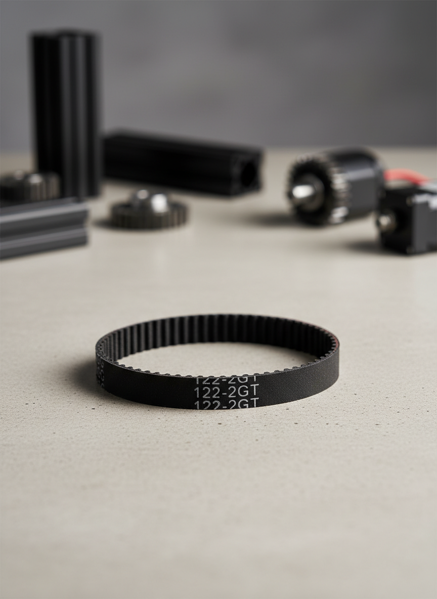 Миниатюра Зубчатый ремень GT2 6 мм, 120 мм, замкнутый, Powge 1