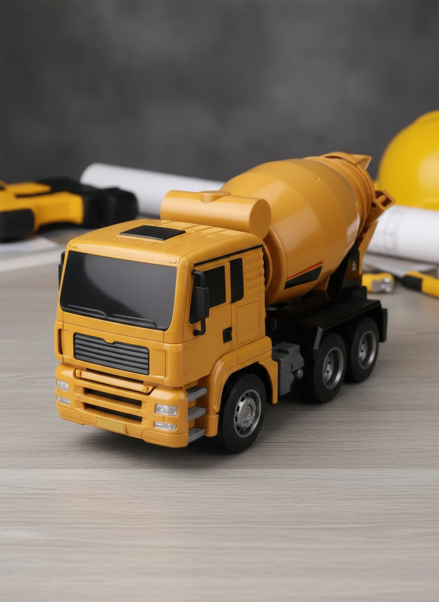 Миниатюра Радиоуправляемая бетономешалка Huina 1:18 2.4GHz 1