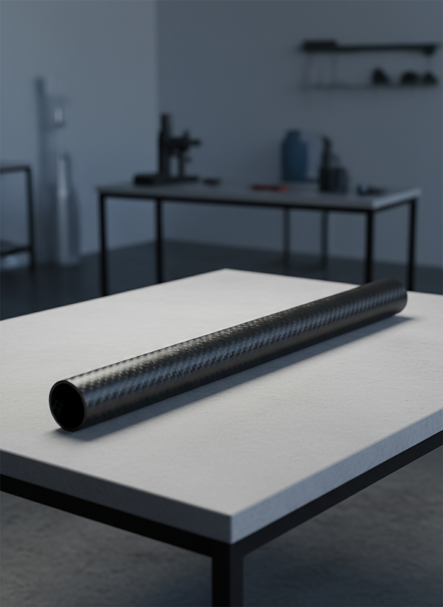 Миниатюра Трубка карбоновая 13x12x1000мм (плетёная) 1