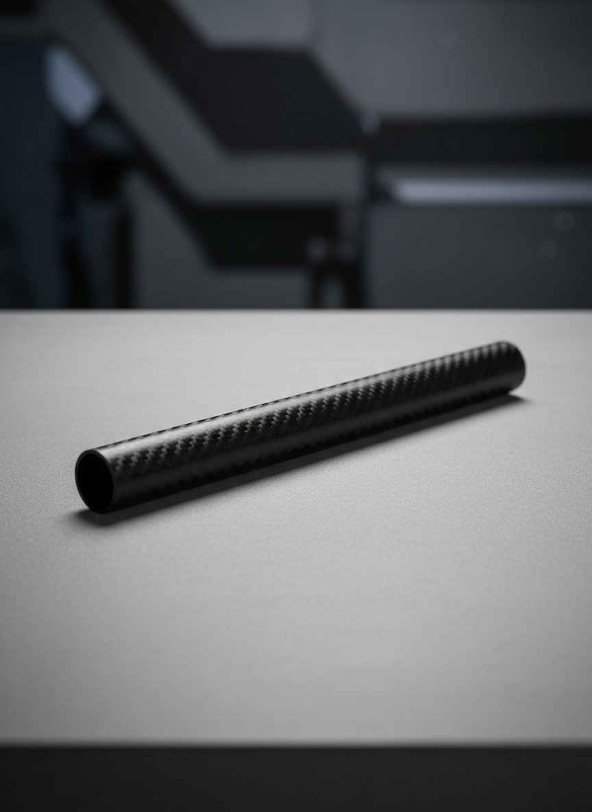 Миниатюра Трубка карбоновая 13x12x1000мм (плетёная) 2