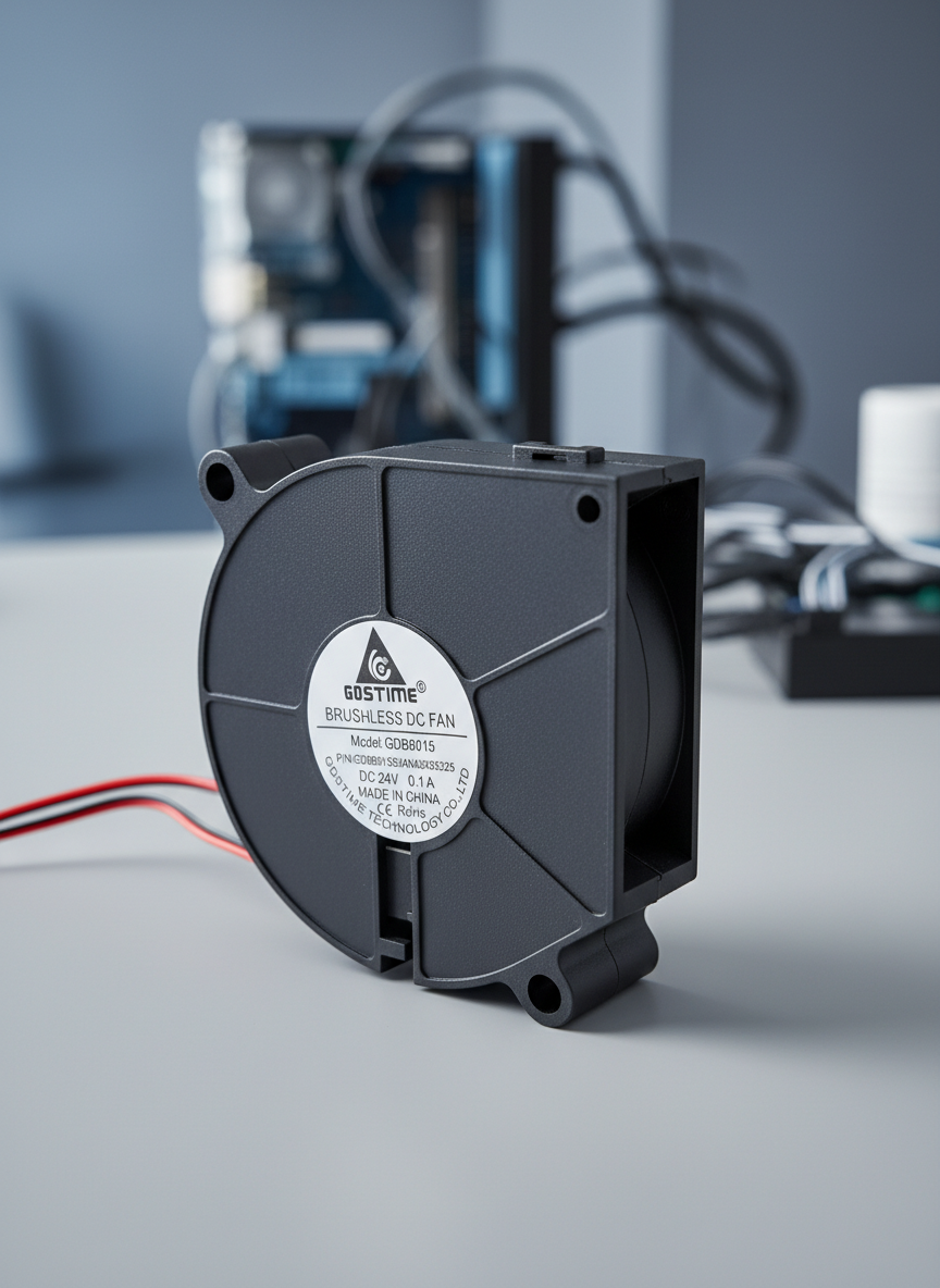 Миниатюра Вентилятор турбинный GDStime 60x60x15мм 24V 0.1A 1