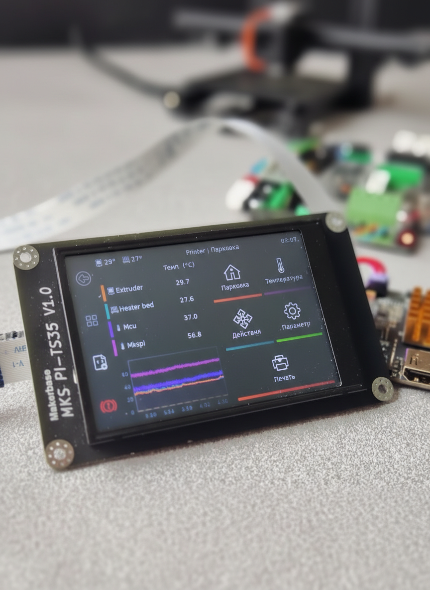 Миниатюра Дисплей MKS PI-TS35 для 3D принтеров, сенсорный экран 1