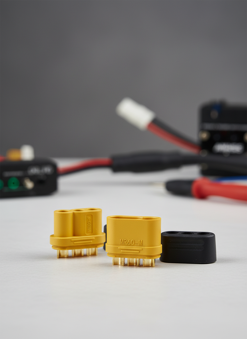 Миниатюра Силовой контакт AMASS MR60 для RC моделей 1