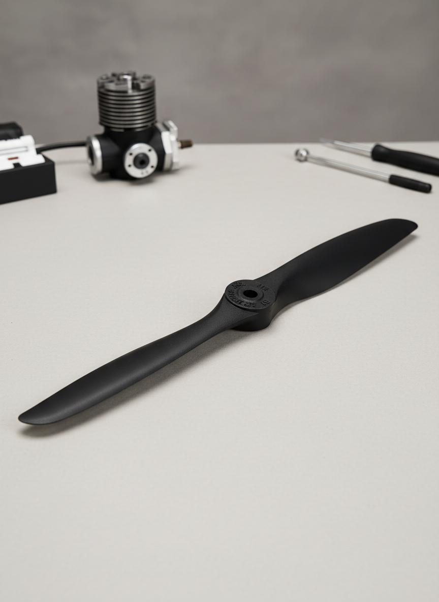 Миниатюра Пропеллер Haoye 7040 7 х 4 дюймов, нейлоновый, для авиамоделей с ДВС 1