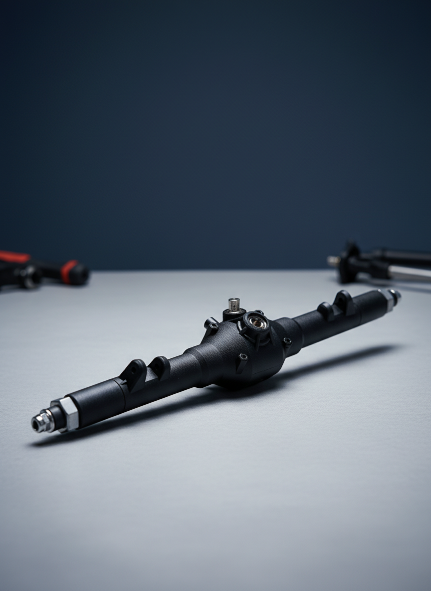 Миниатюра Задний дифференциал в корпусе для радиоправляемых моделей Feiyue FY-HBX01 1