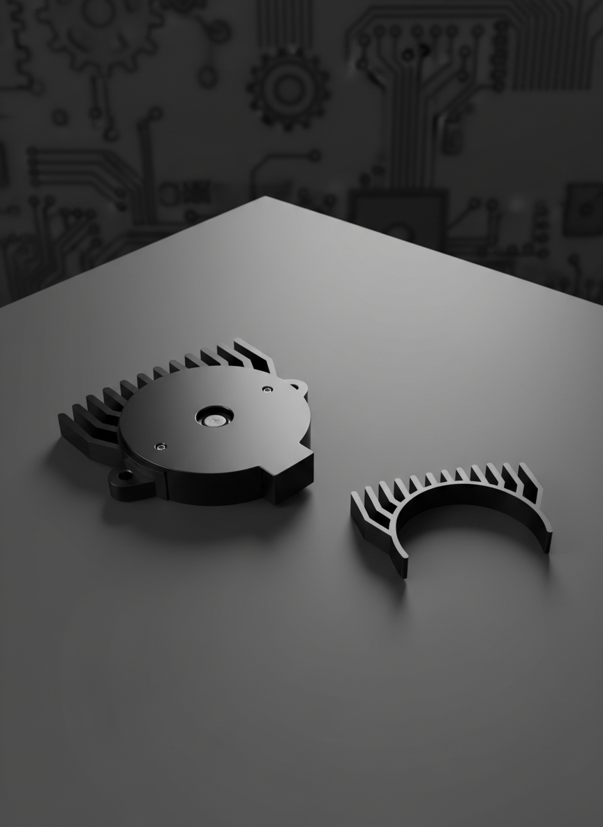 Миниатюра Радиатор для шаговых двигателей NEMA 14 3d принтера 3