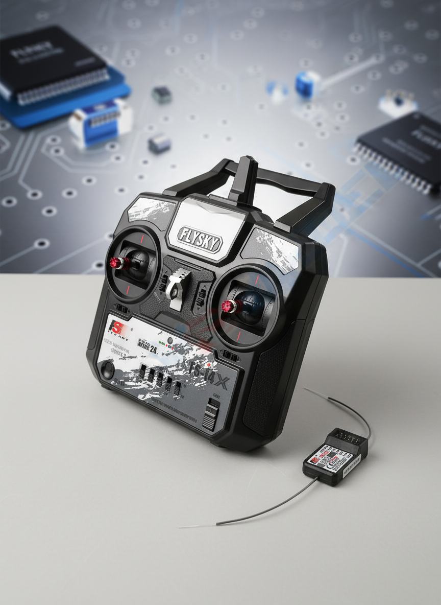 Миниатюра Аппаратура радиоуправления FlySky FS-i4X 2.4 GHz 3