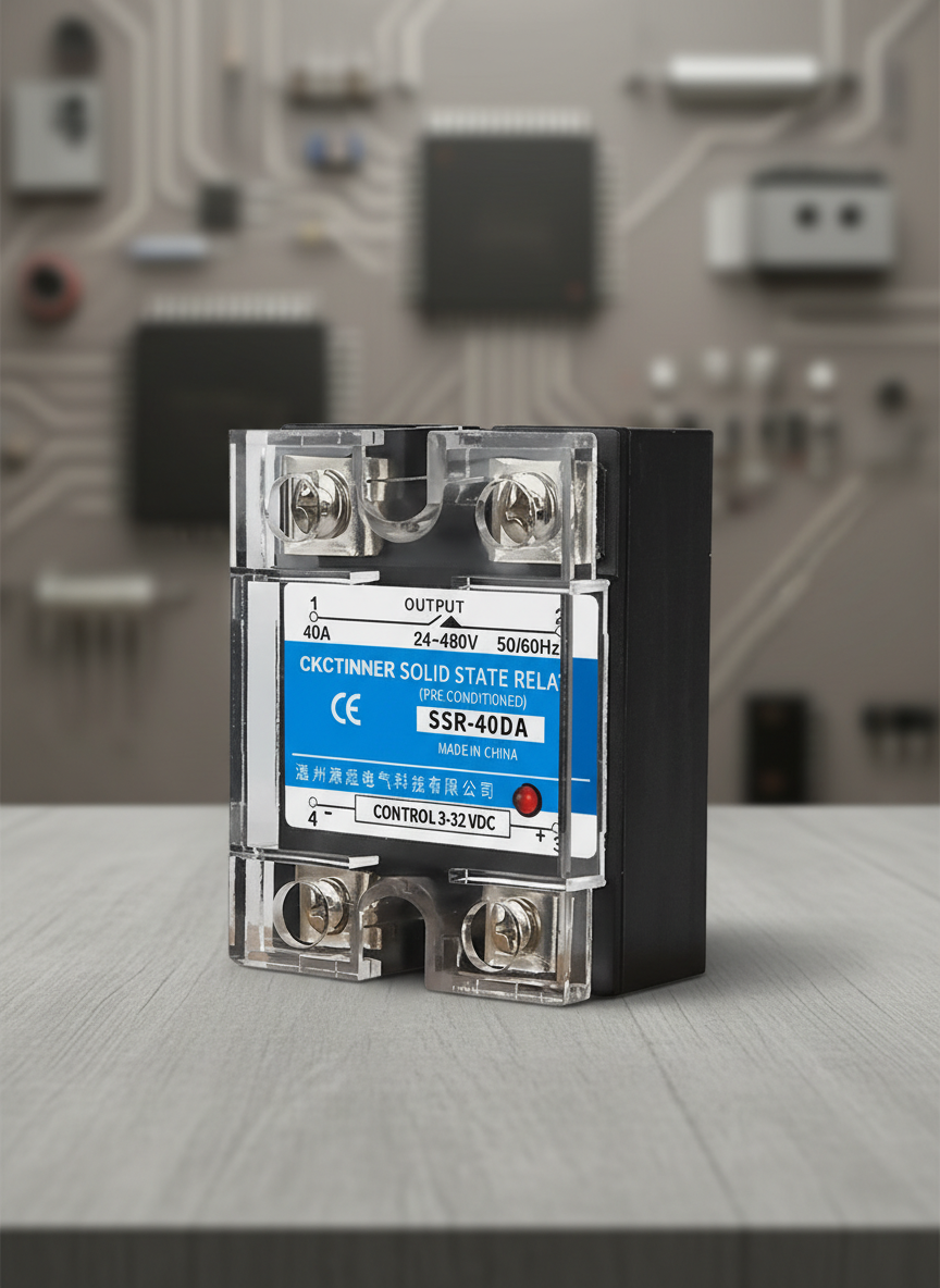 Миниатюра Твердотельное реле SSR-40 DA для 3D-принтеров и электроники 1