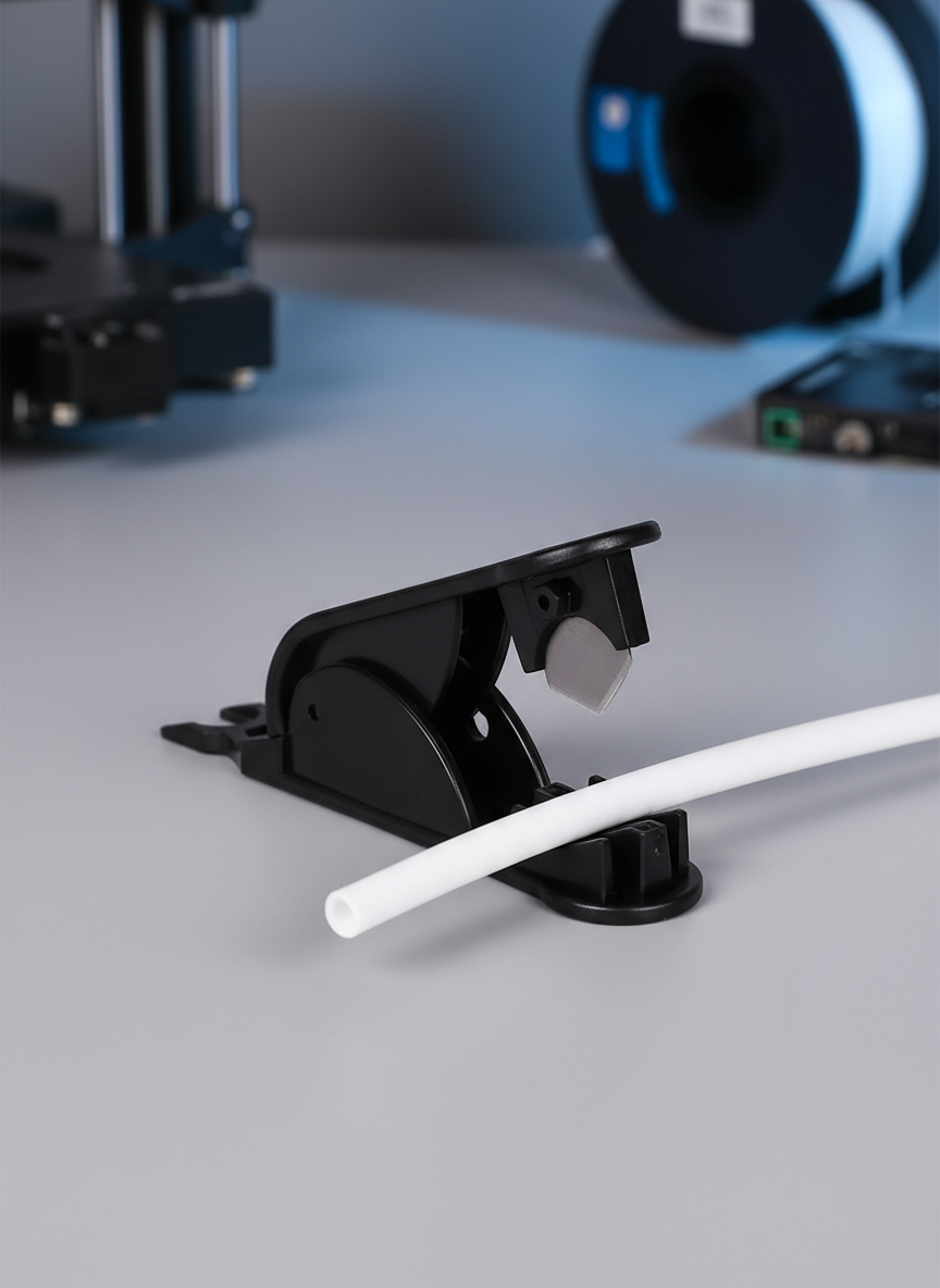 Миниатюра Нож для обрезания PTFE трубки, эргономичный, черный 1