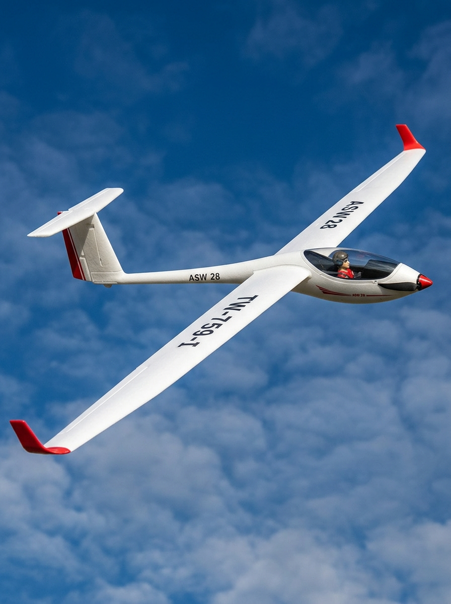 Миниатюра Планер Volantex 759-1 ASW28 PNP 1