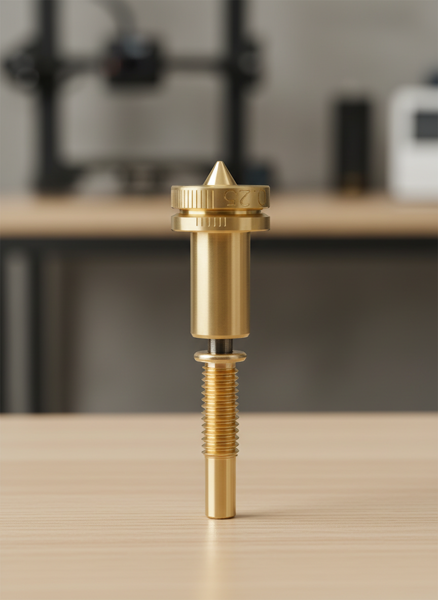 Миниатюра Сопло E3D Revo из латуни для 3D-принтера 1