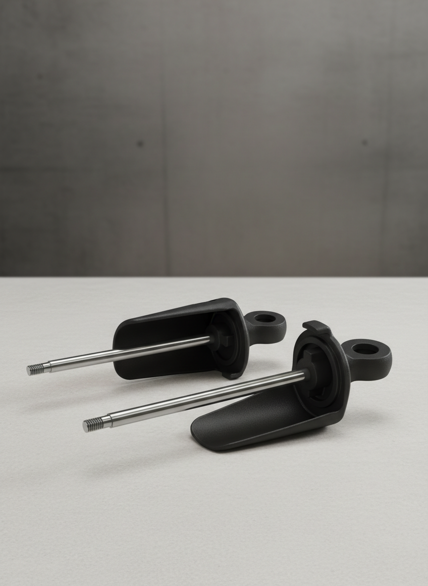 Миниатюра Задний шток амортизатора ARRMA 1/10 4x4 AR330537 1