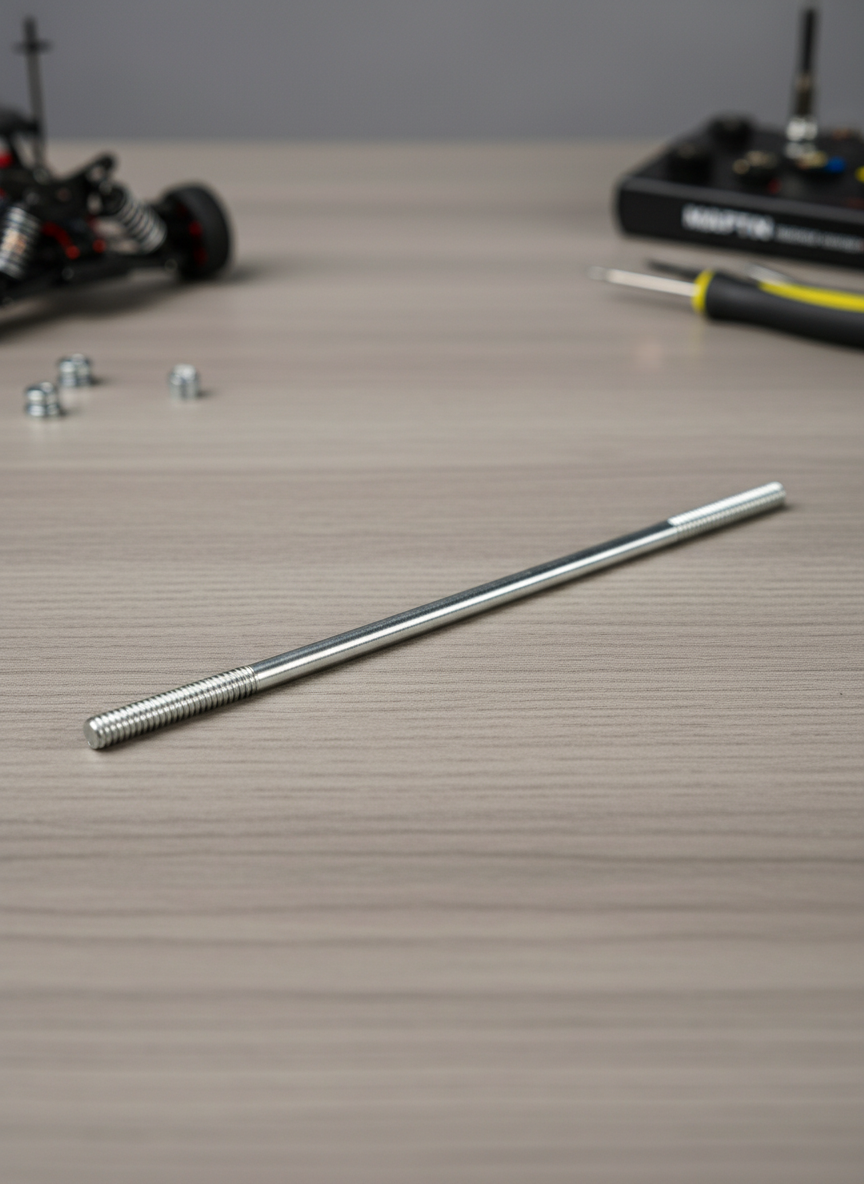 Миниатюра Тяга с резьбой М2, длина 55 мм для RC моделей 1