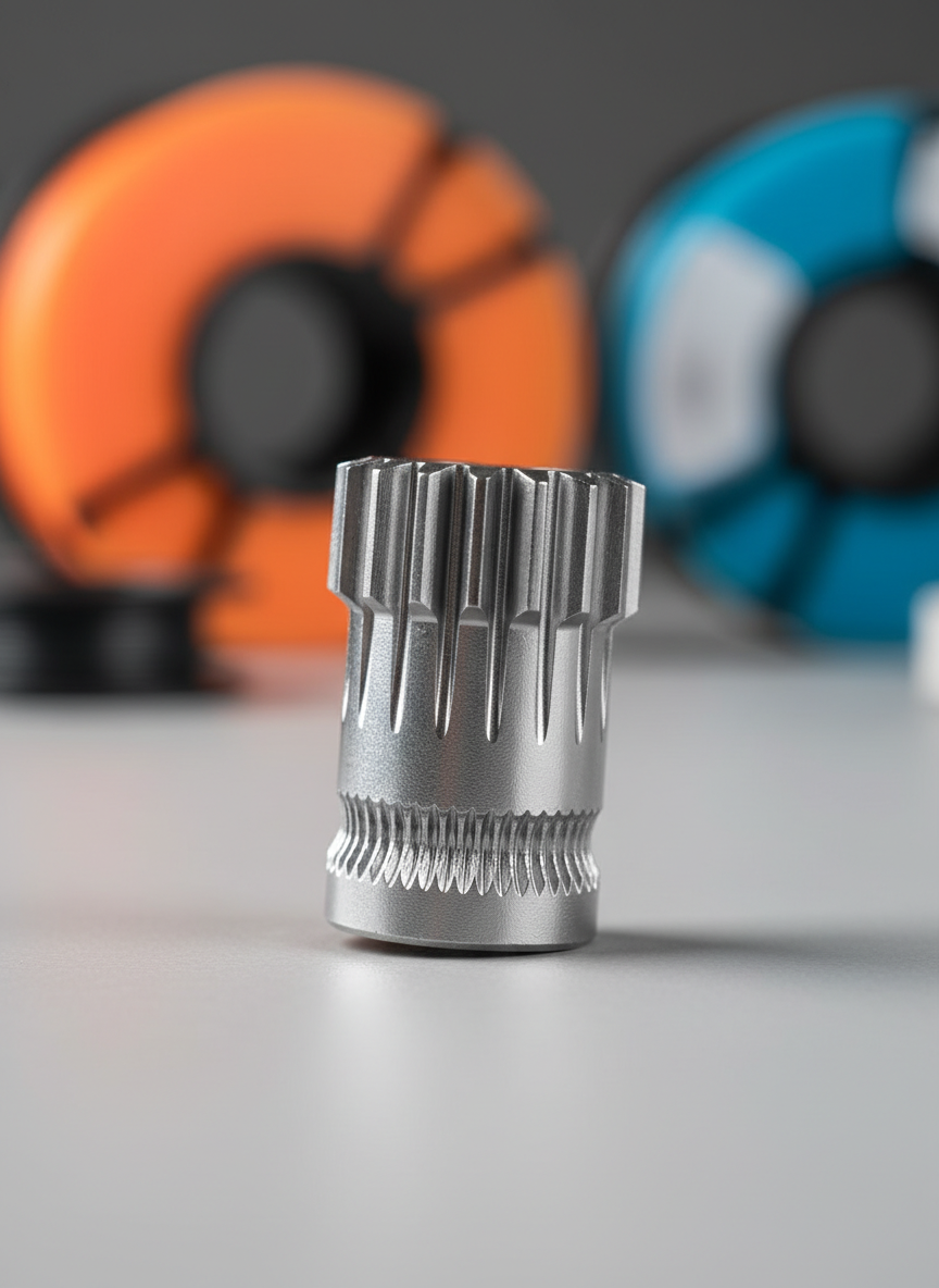 Миниатюра Шестерня для экструдера Bondtech BMG из стали 17 зубьев 1