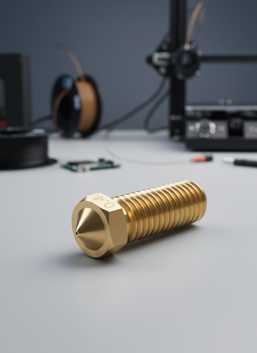 Миниатюра Сопло для 3D-принтера Volcano из латуни, М6 1