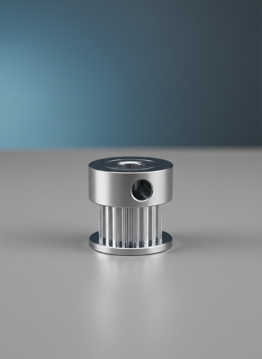 Миниатюра Шкив зубчатый GT2 6 мм (20 зуб) на вал 8 мм 1