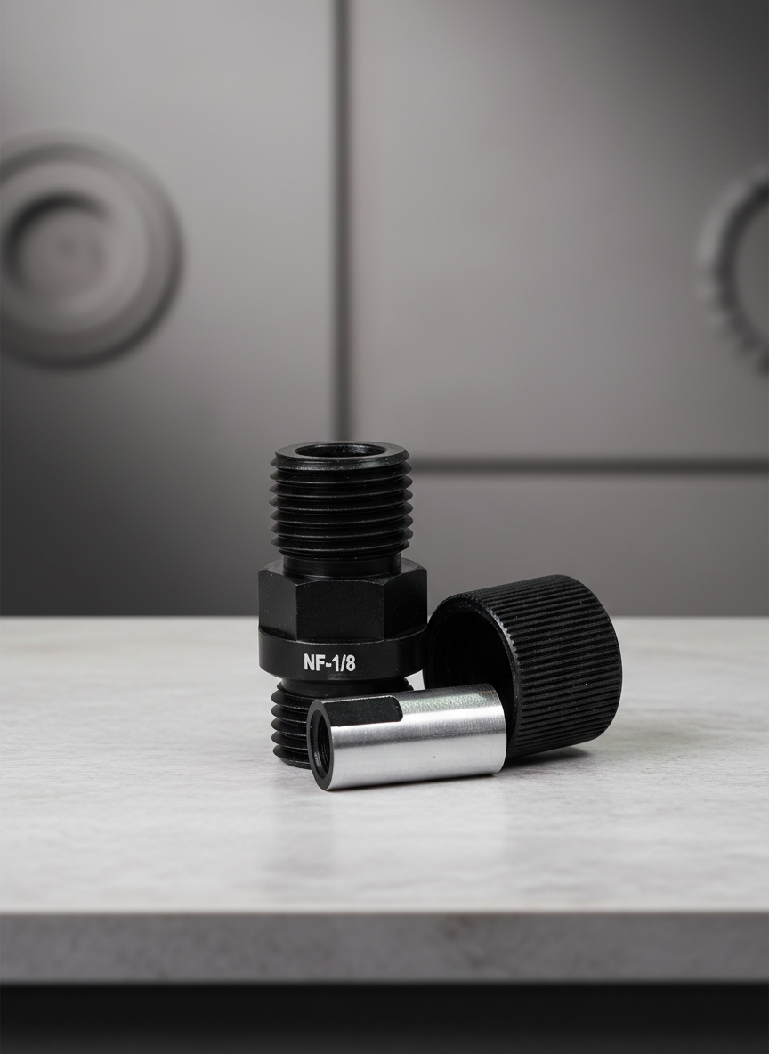 Миниатюра Фитинг для тефлоновой трубки M10 IVILOL 2