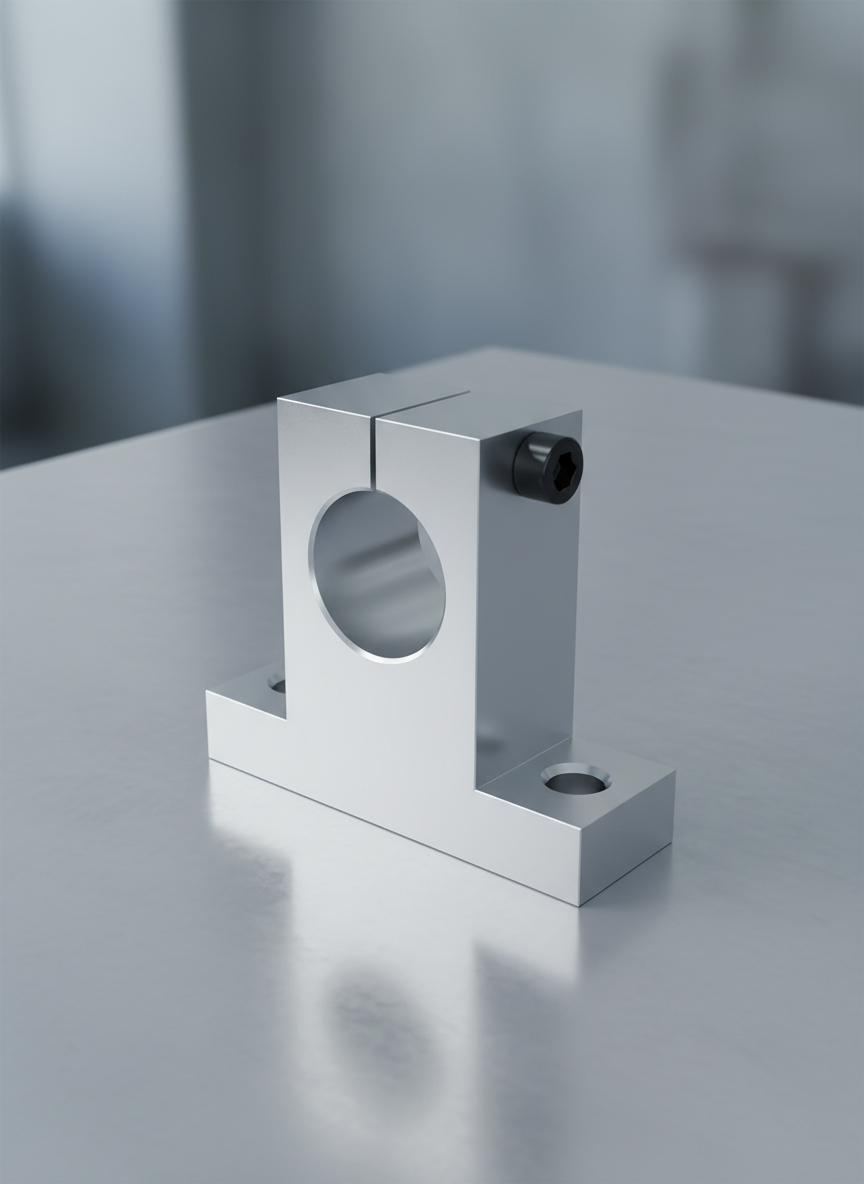 Миниатюра Держатель вала 20 мм SK20  из дюралюминиевого сплава 1