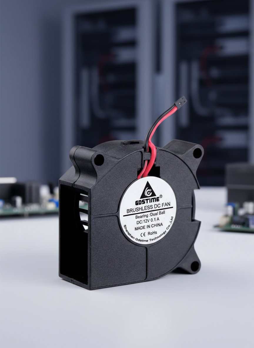 Миниатюра Вентилятор турбинный GDStime 40 x 40  x20 мм, 12V, подшипники 1