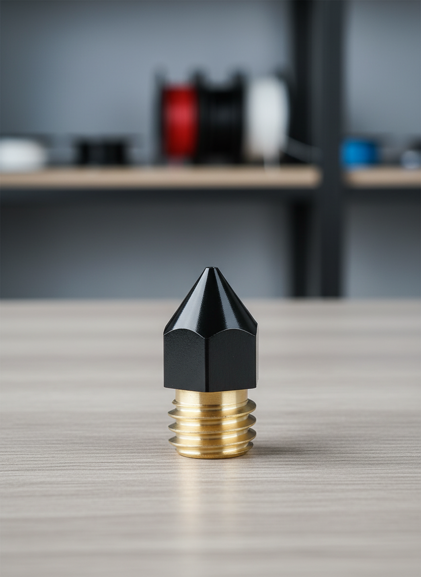 Миниатюра Сопло с тефлоновым покрытием для 3D-принтеров MK8, CR10 1