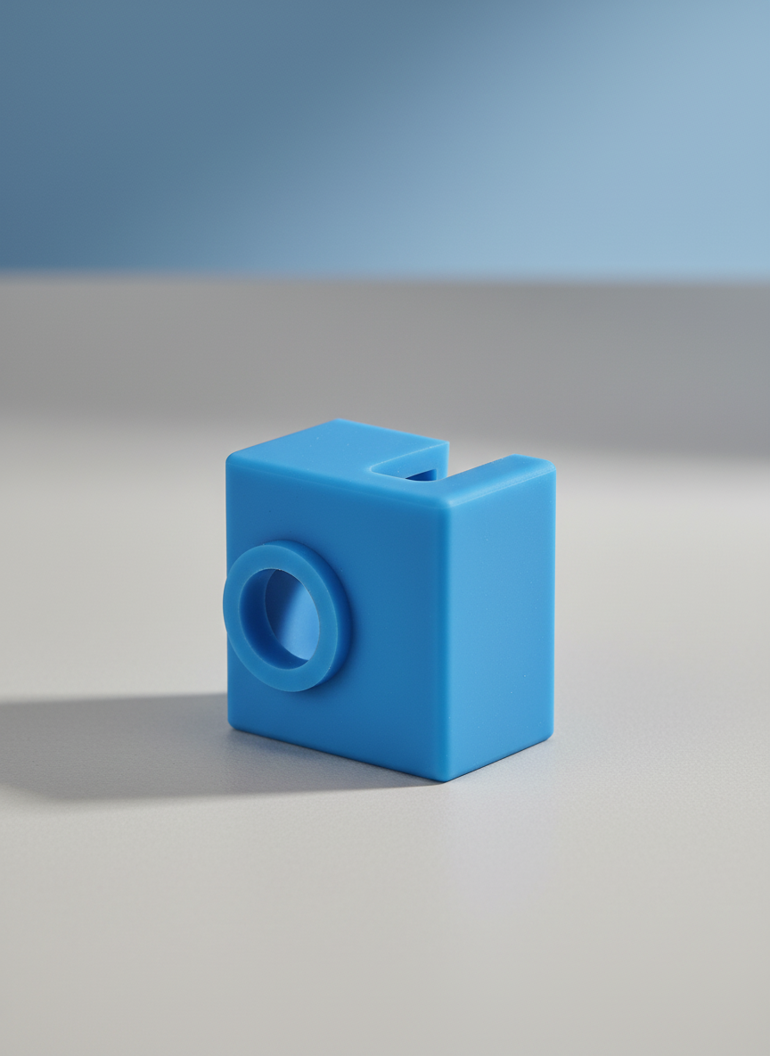 Миниатюра Силиконовая теплоизоляция MK8, CR10 (синяя) 1