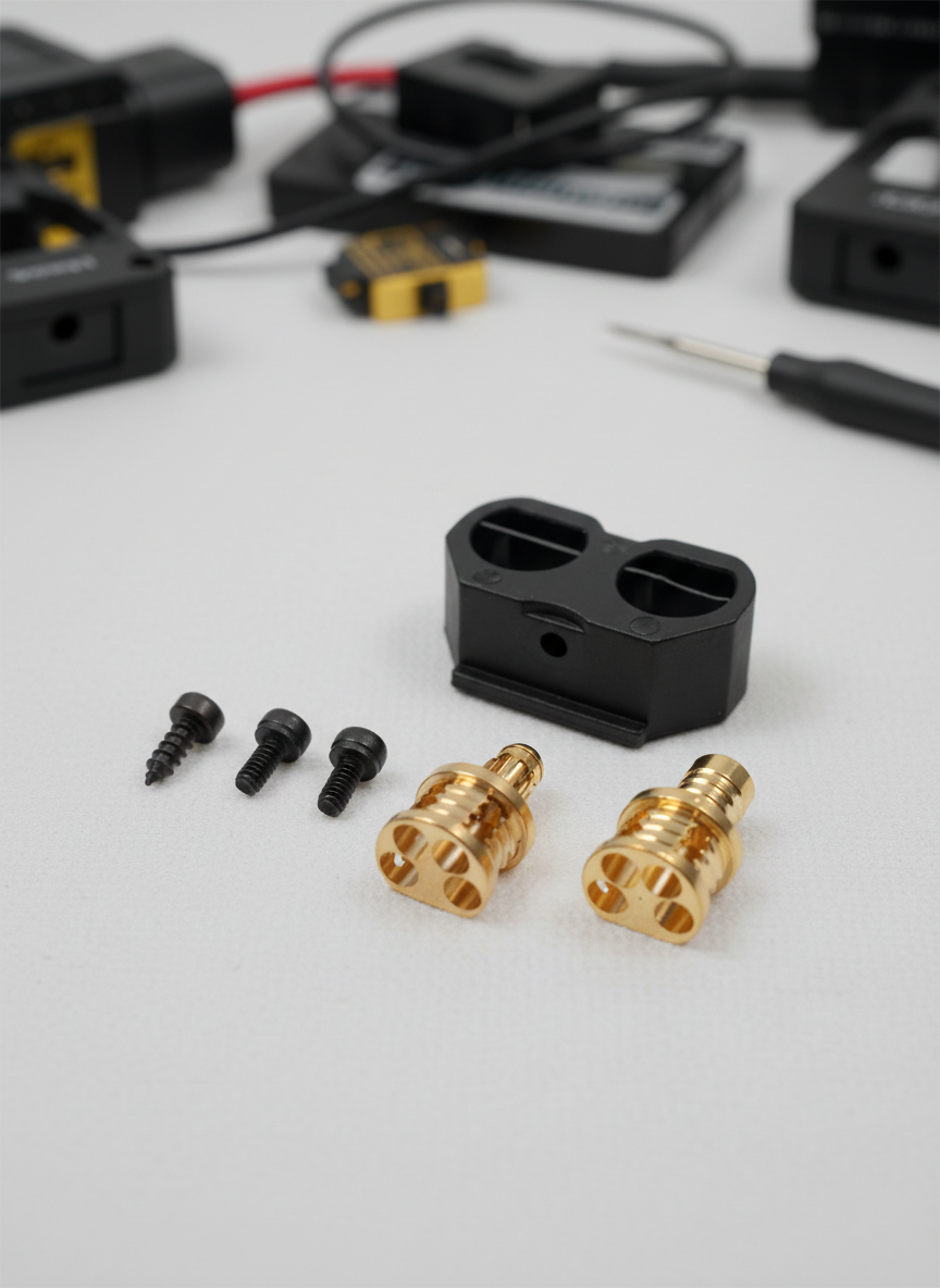 Миниатюра Разъем TAROT 4 в 1 (мама) TL65B09 в пластиковом корпусе 1