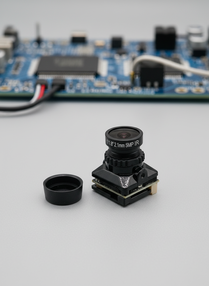 Миниатюра Курсовая камера B19 Mini 1500TVL, CMOS, 2.1 мм, PAL/NTSC 1