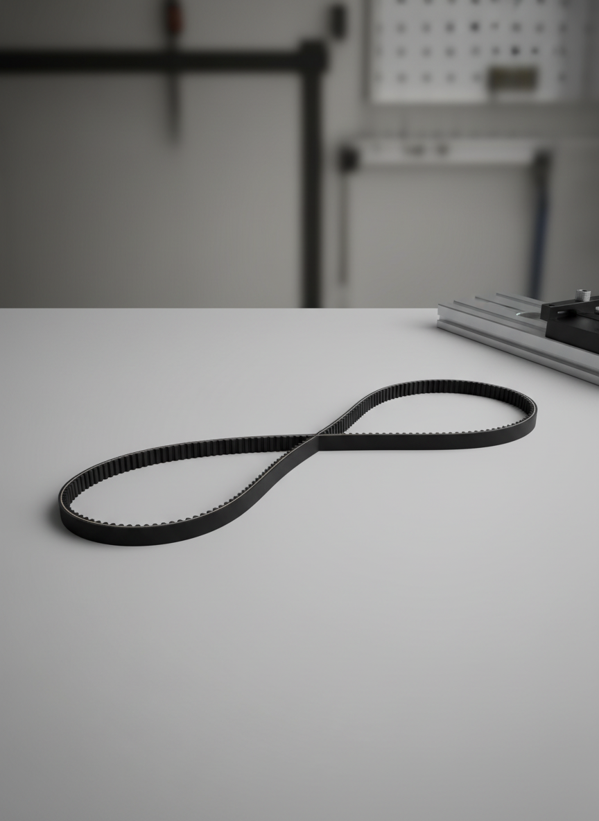 Миниатюра Зубчатый ремень GT2 6 мм, 730 мм, замкнутый, Powge 2