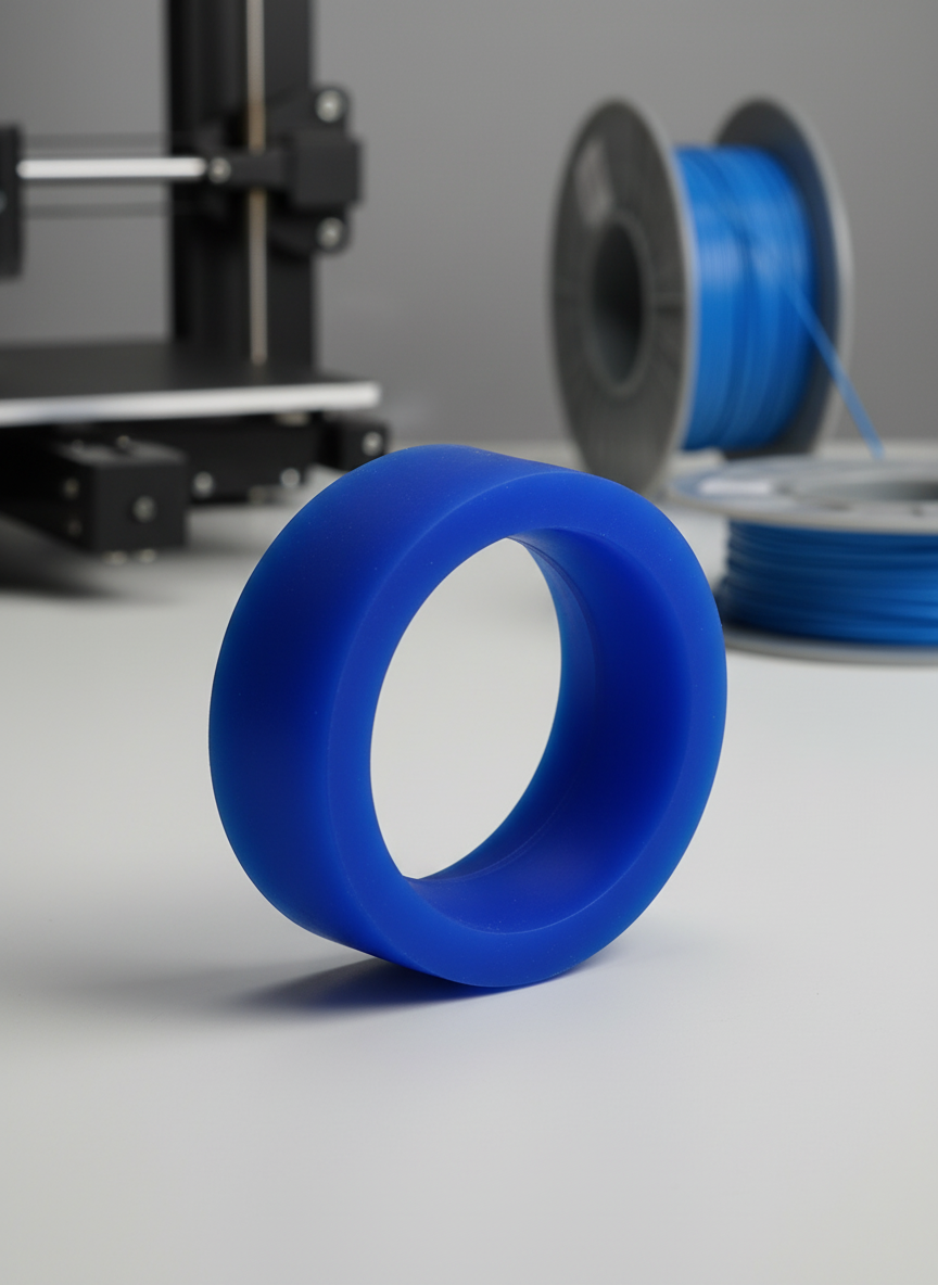 Миниатюра Силиконовое кольцо для хотэнда E3D Revo, синий 1