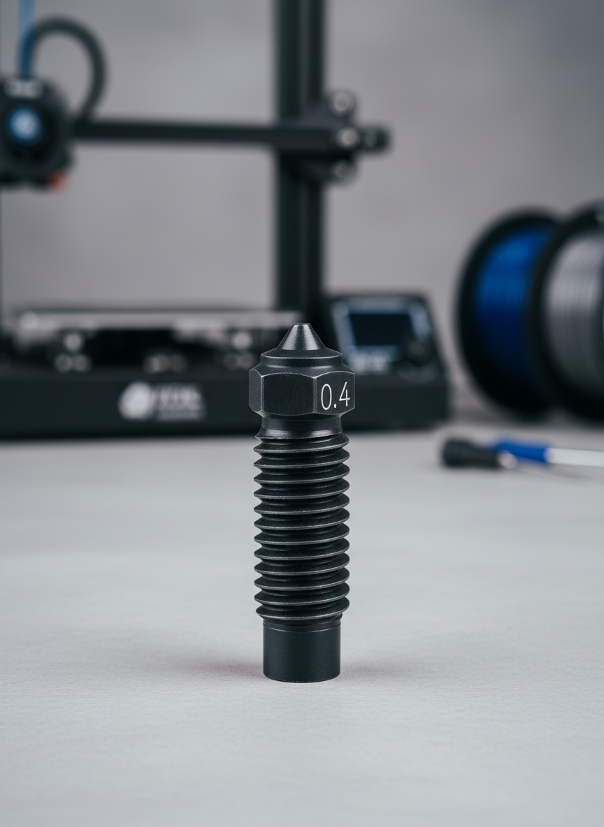 Миниатюра Сопло для хотэнда Neptune 4 Plus из закаленной стали 1