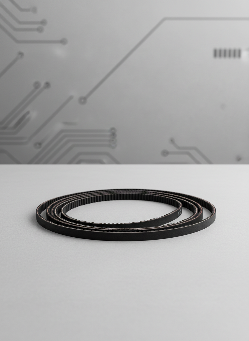 Миниатюра Зубчатый ремень GT2 6 мм, 760 мм, замкнутый, Powge 1