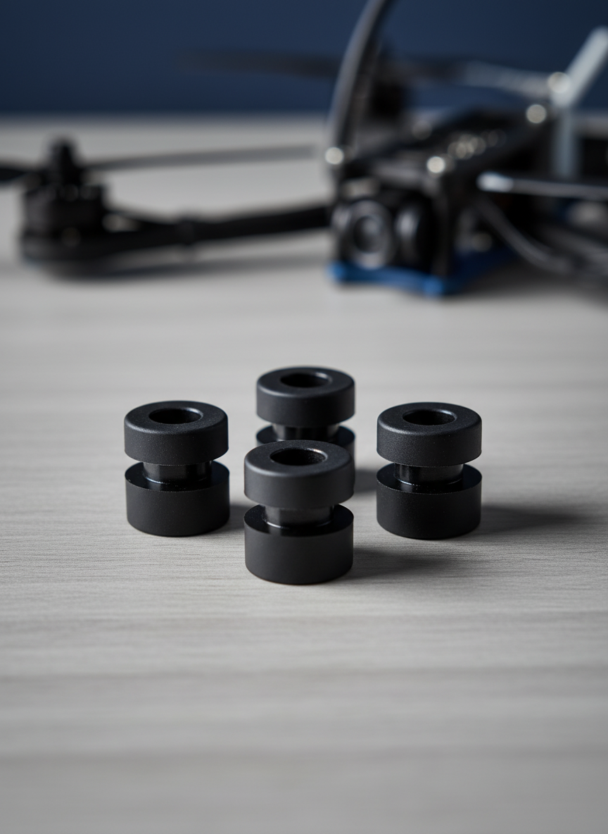 Миниатюра Антивибрационные резинки M3 (4 шт) для полетных контроллеров 1