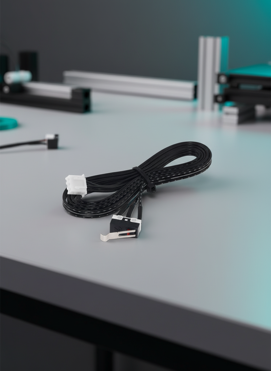 Миниатюра Концевой выключатель для 3D-принтеров, провод 150 см 1