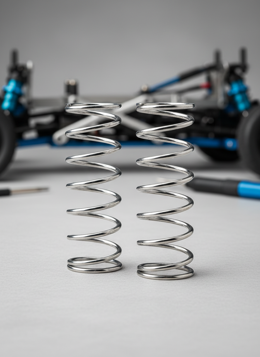 Миниатюра Пружины амортизатора 65 мм 420 gf/mm для Arrma NERO AR330347 1