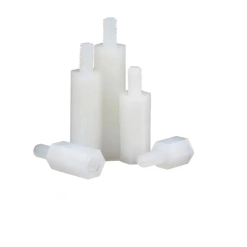 Миниатюра Стойка пластиковая M3х10мм+6 (белая) 4