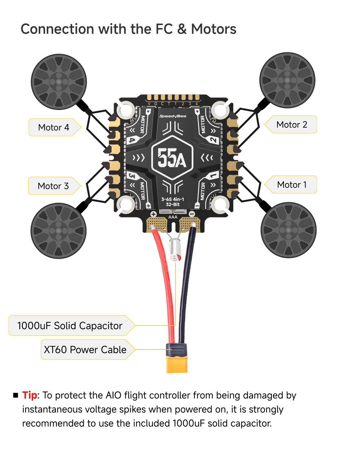 Миниатюра Полетный контроллер SpeedyBee F405 V5 (стэк) 10