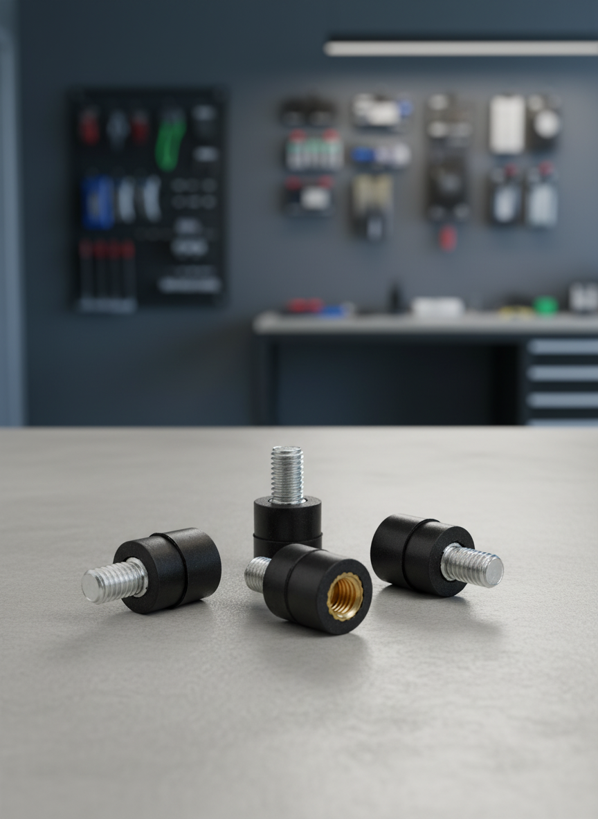 Миниатюра Антивибрационные стойки для контроллера M2×5, 4 шт 1