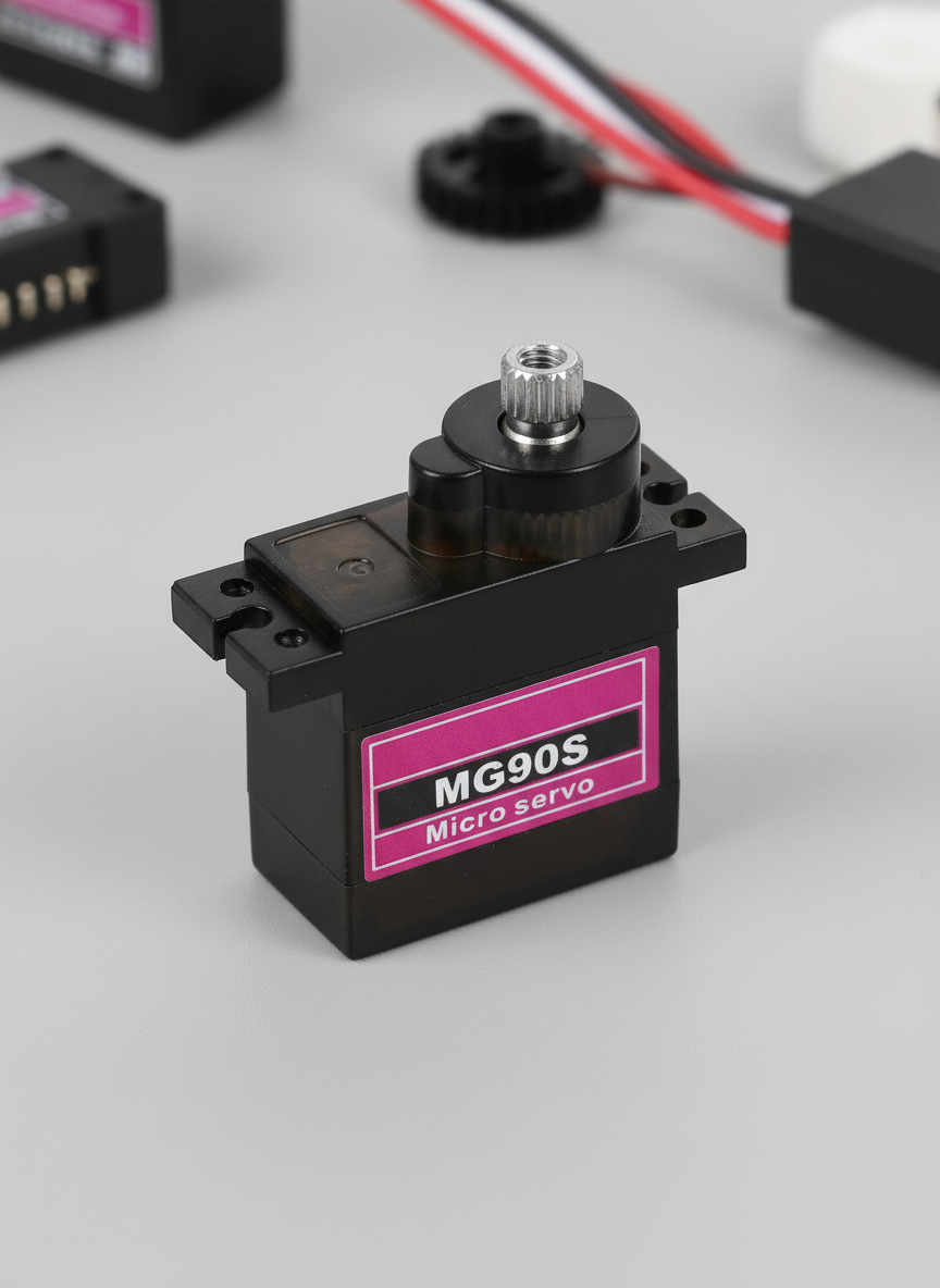 Миниатюра Сервопривод MG90S для RC моделей 180 гр 1