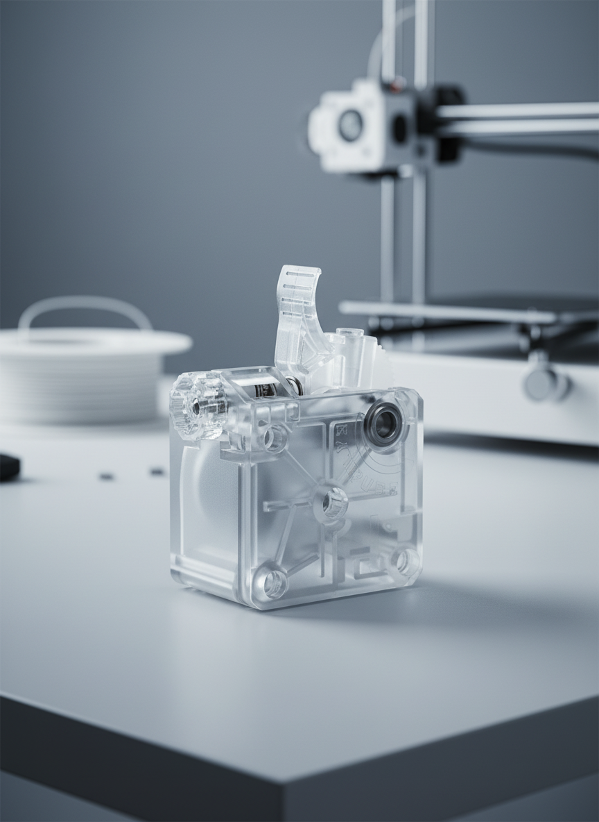 Миниатюра Экструдер Titan (Титан) прозрачный 1