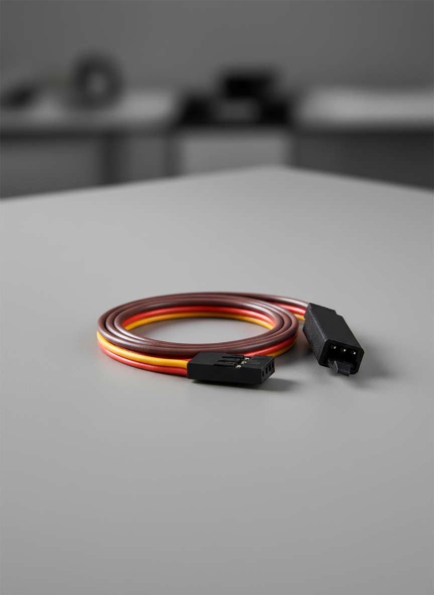 Миниатюра Удлинитель 15см JR (папа) - Futaba с крючком (мама) 1