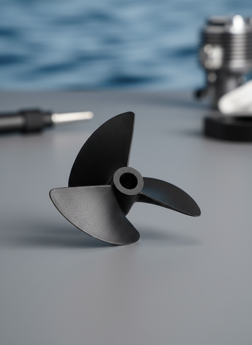 Миниатюра Гребной винт 55 x 40 мм, 3  лопасти, вал 4.8 мм, правый 1