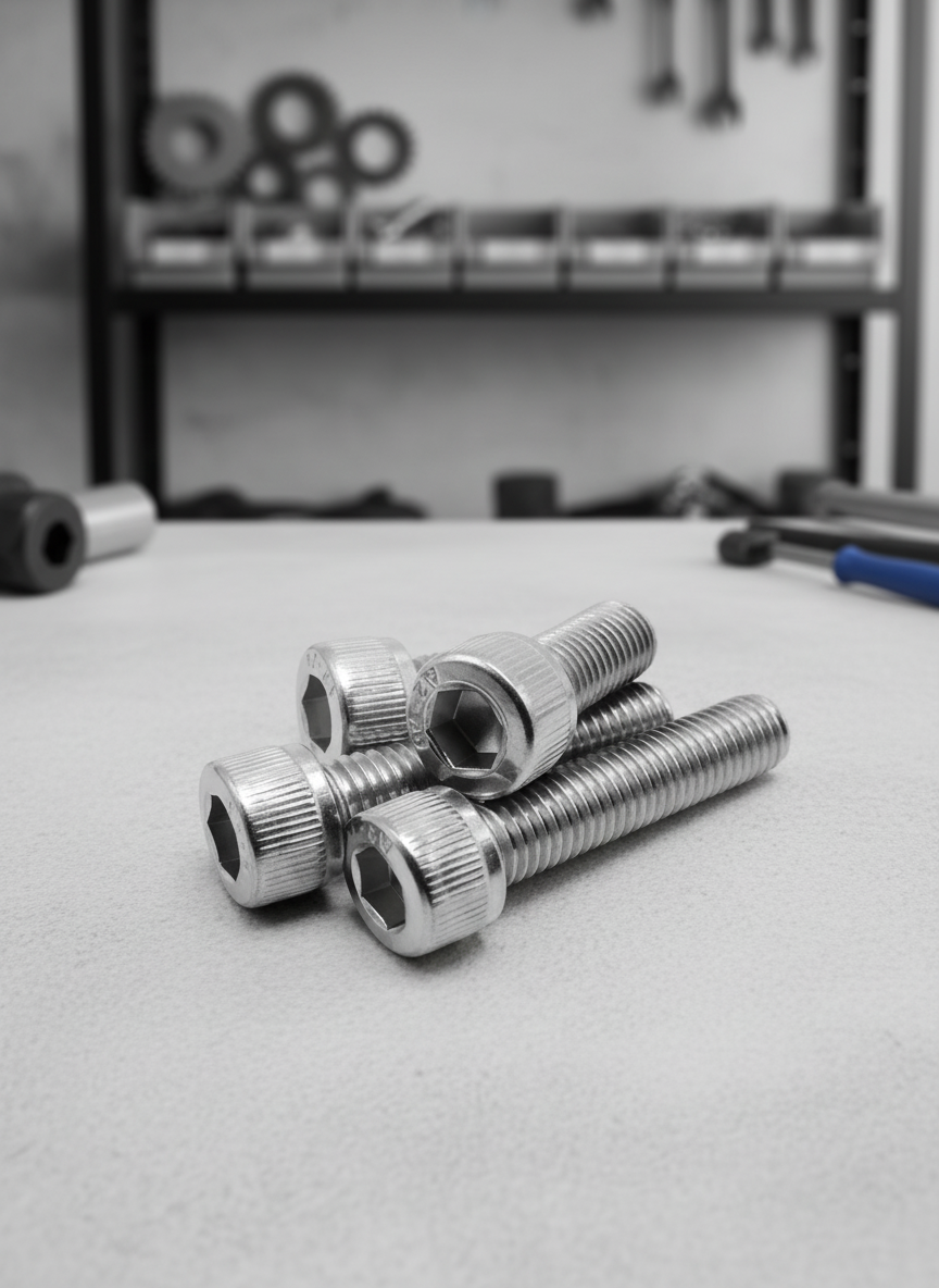 Миниатюра Винт M4 x 10 мм для надежного крепежа в механических системах 1