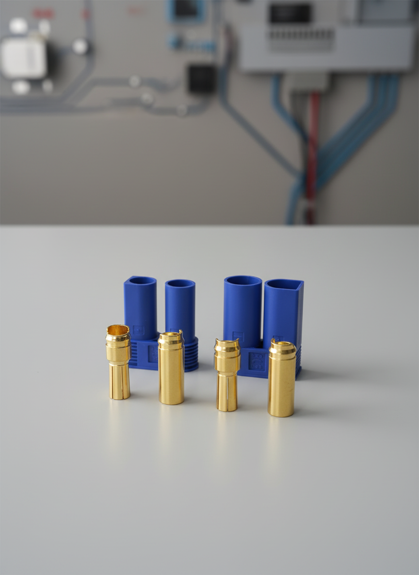 Миниатюра Силовой контакт EC5 5 мм с корпусом для радиоэлектроники 1