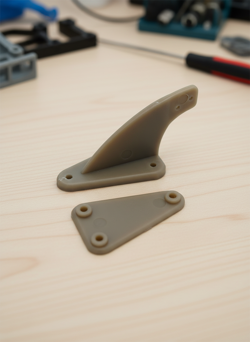 Миниатюра Кабанчик пластиковый Haoye 60х30 мм для радиомоделей 1