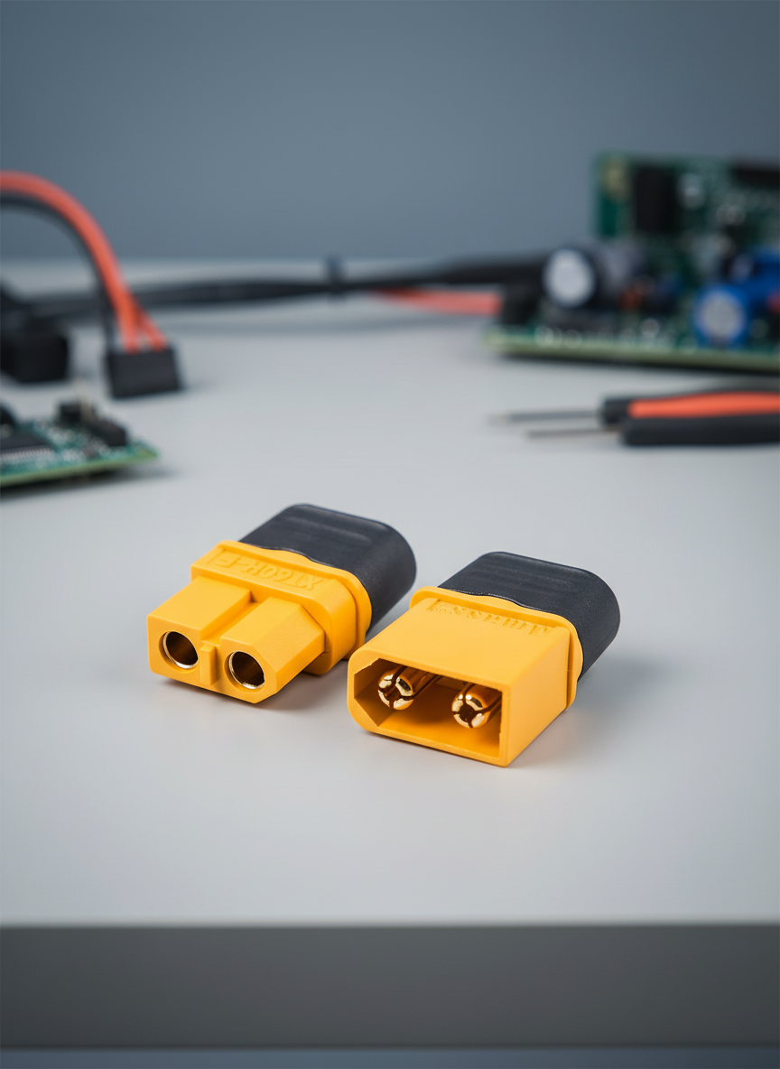 Миниатюра Силовой контакт AMASS XT60H для RC моделей 1