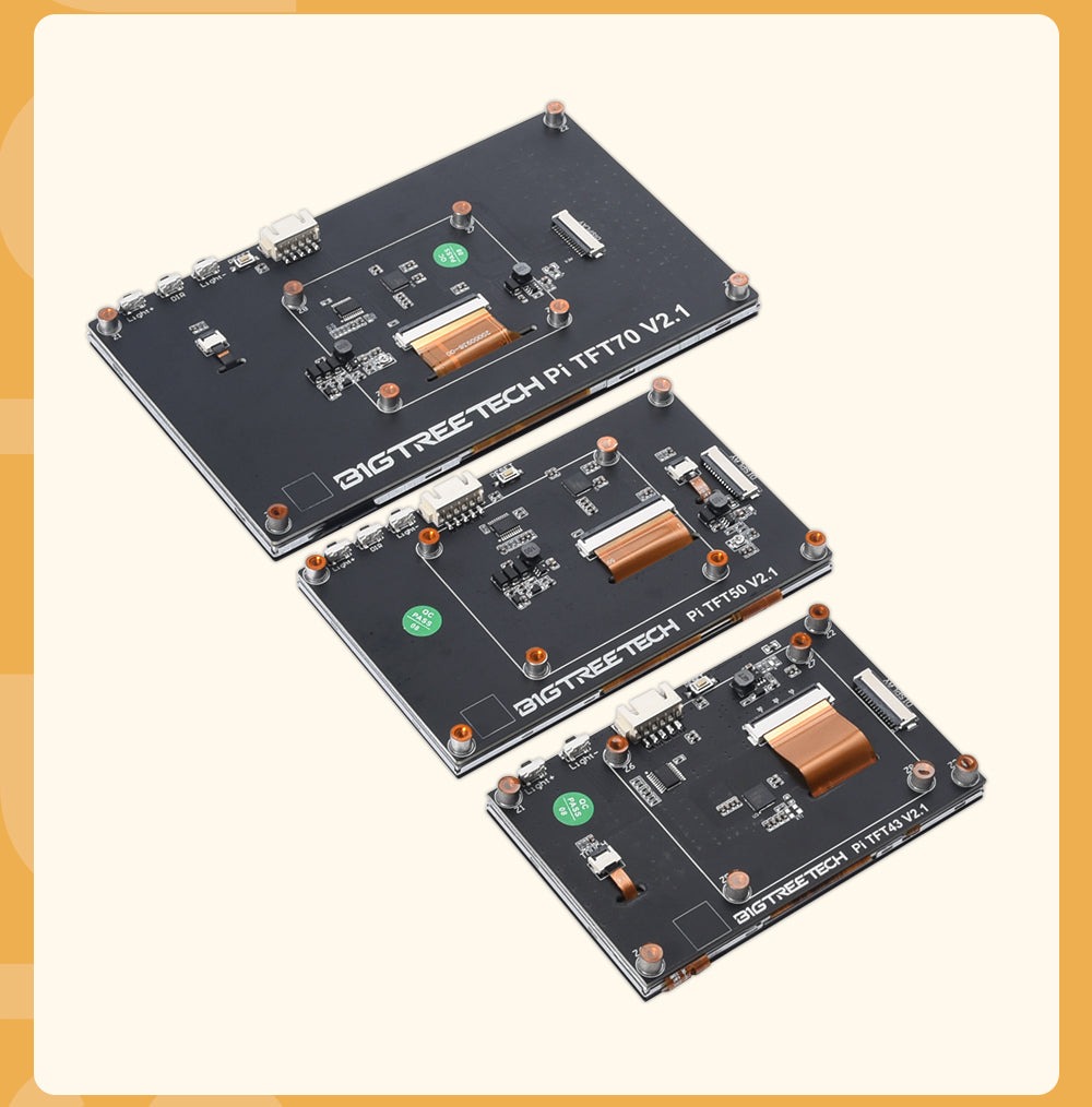 Миниатюра Дисплей Bigtreetech PITFT43 V2.1 для Raspberry Pi 5