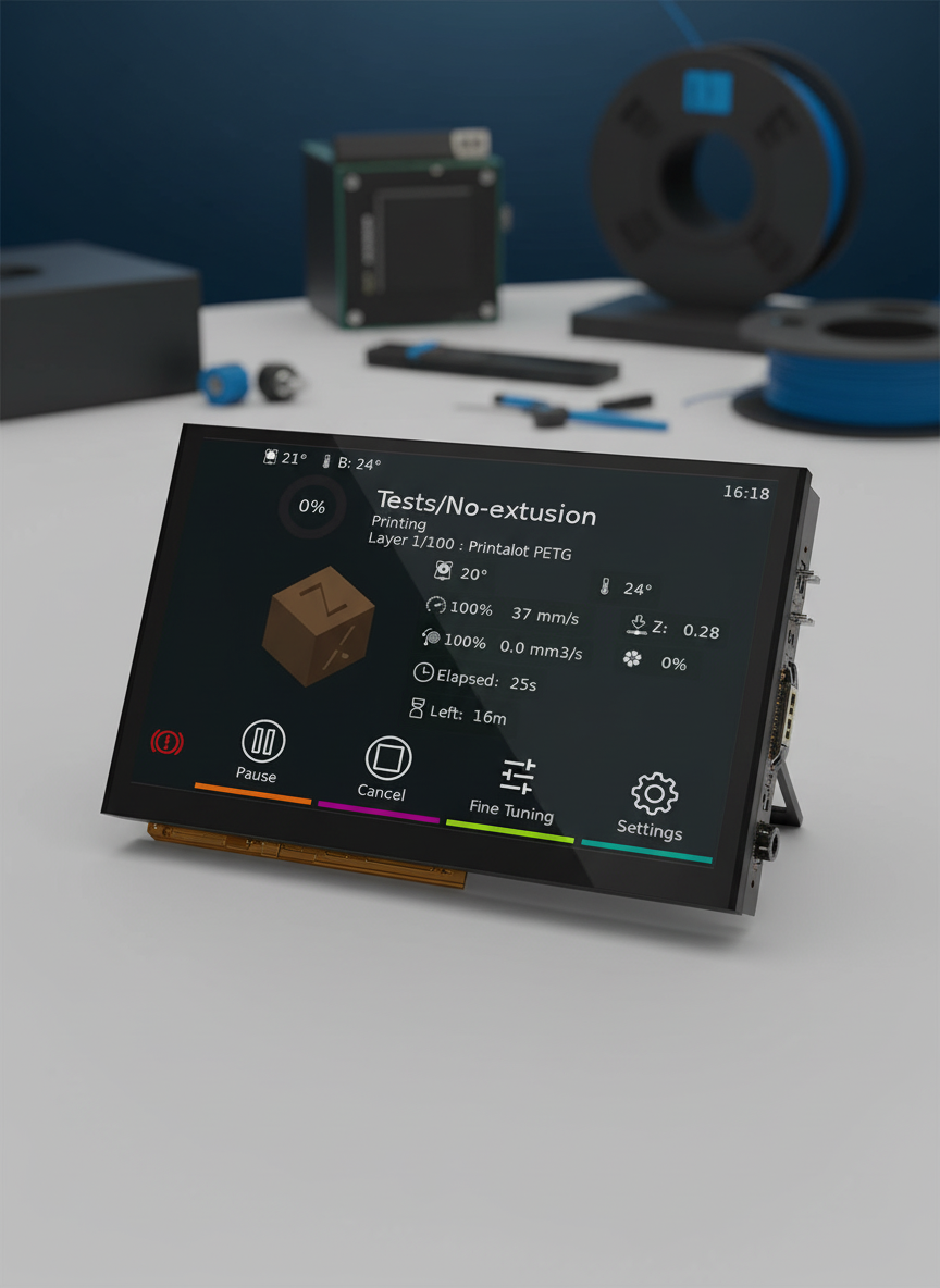 Миниатюра Дисплей Bigtreetech HDMI 5, IPS, 800x480, версия 1.2 1