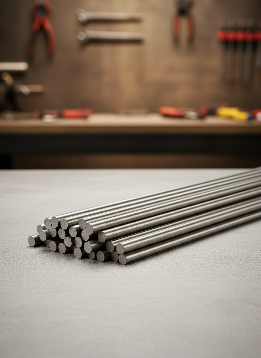 Миниатюра Алюминиевый пруток 3.2 мм * 910 мм 1